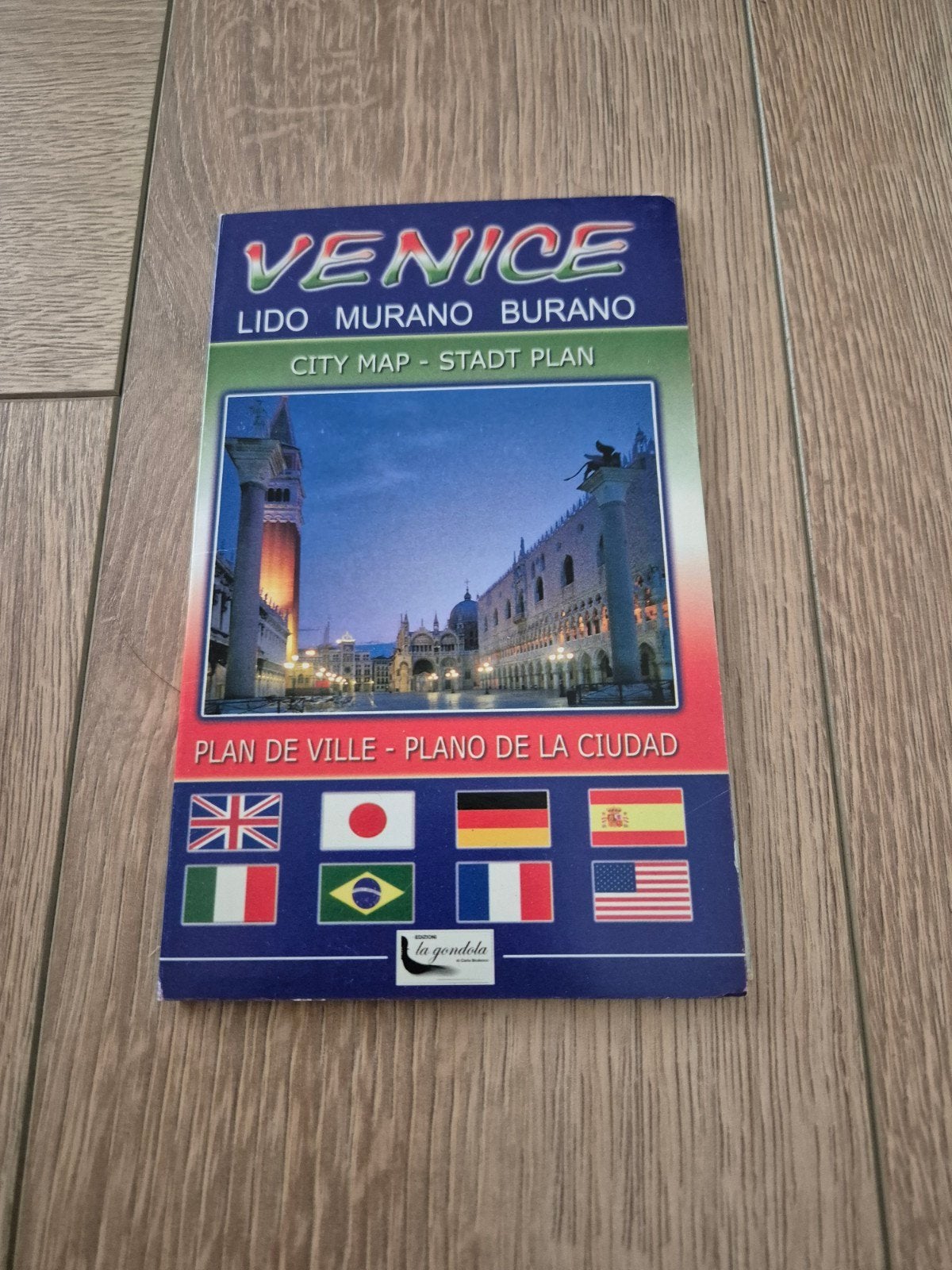 Venetië Stadsplattegrond - Lido, Murano, Burano, Overige merken, Europa, Ophalen of Verzenden, Zo goed als nieuw