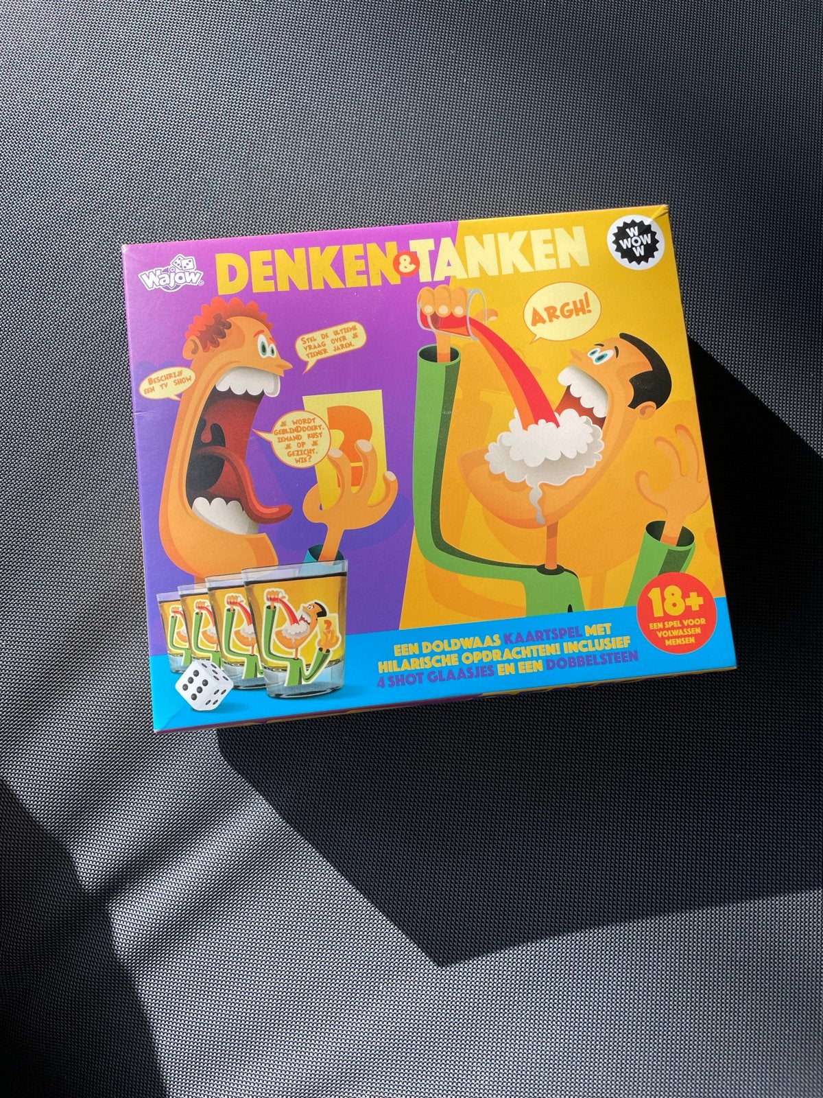 Denken & Tanken Drankspel - Nieuw en Ongebruikt, Drie of vier spelers, Verzenden, Nieuw