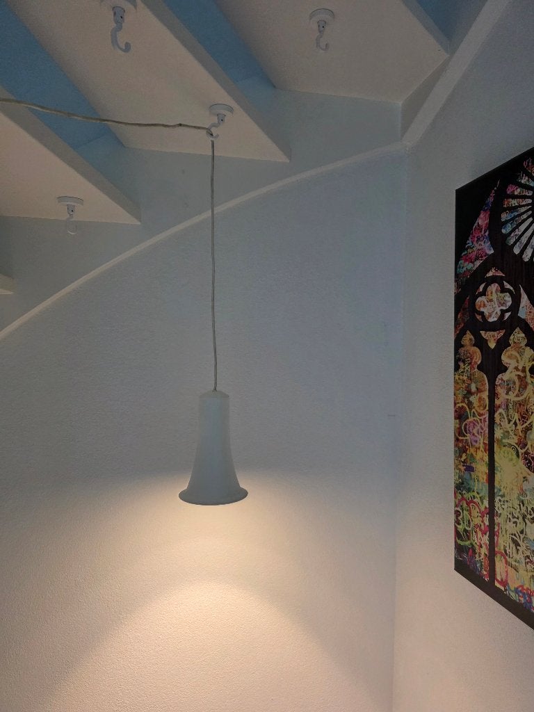 Hanglamp Type L9004 Ikea, Sweden, 1980s, Ophalen of Verzenden, Gebruikt, Metaal, Vintage