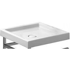 139. Wastafel Duravit Starck, Ophalen, Nieuw, Wit, Handdoek