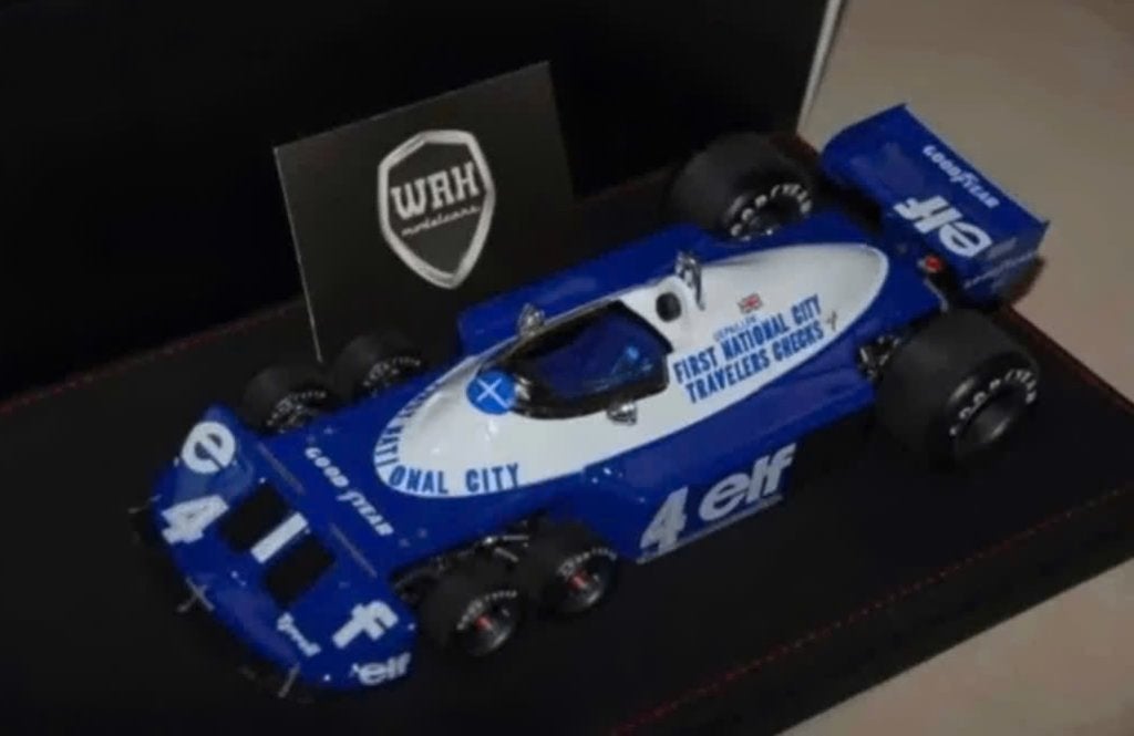 1:18 F1 TYRELL P34 6 wheeler #4 Depailler My collection WRH, Hobby en Vrije tijd, Modelauto's | 1:18, Verzenden, Zo goed als nieuw