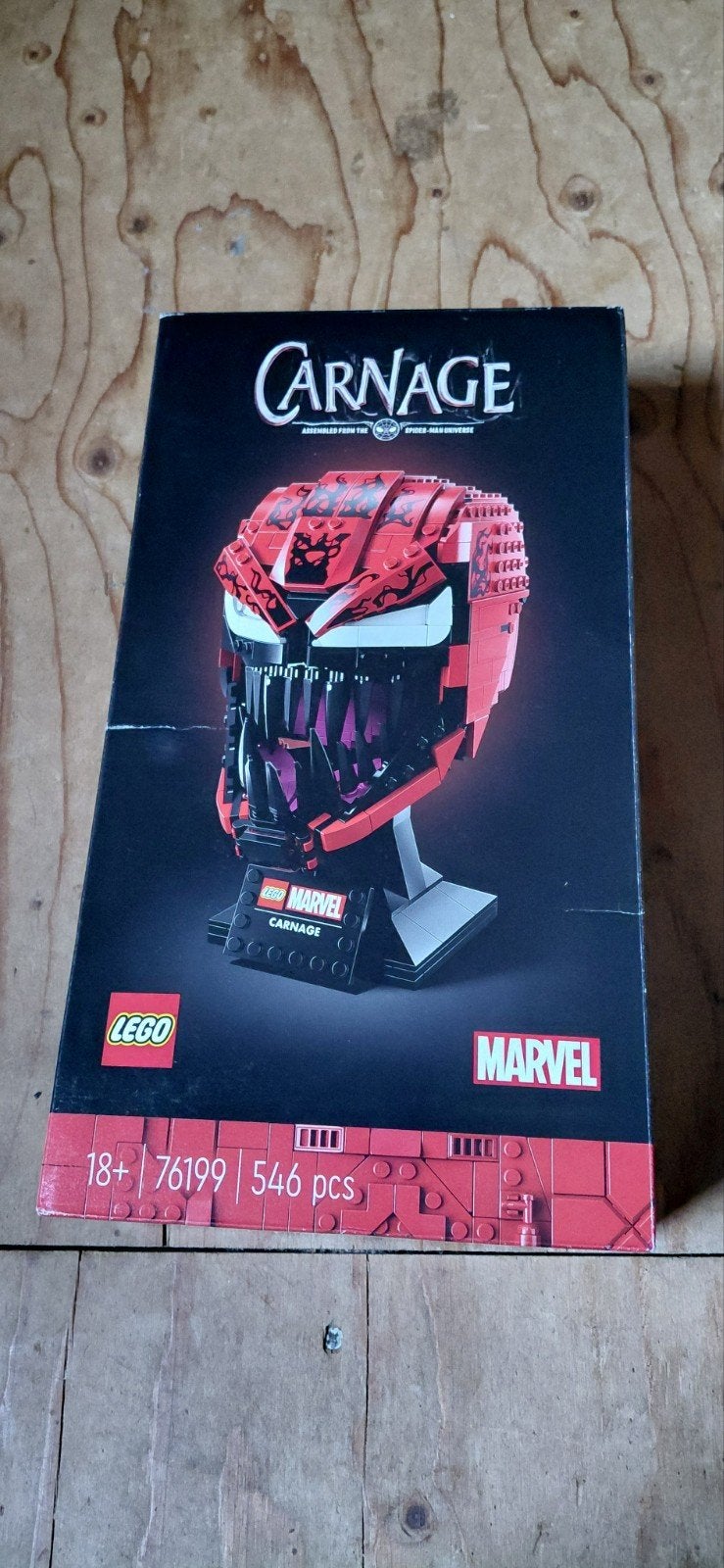 Lego marvel: carnage head 76199, Kinderen en Baby's, Speelgoed | Duplo en Lego, Ophalen of Verzenden