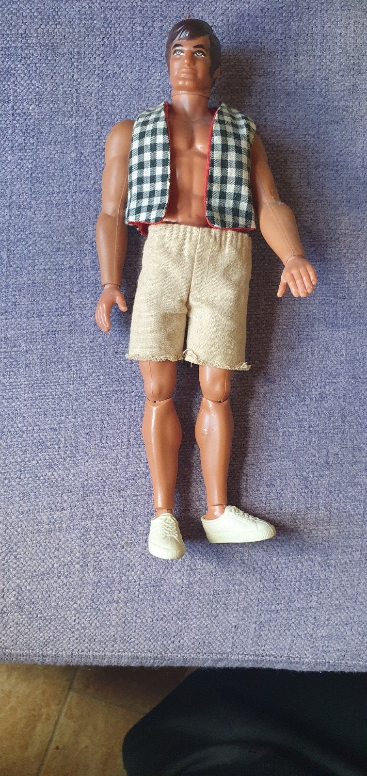 Vintage Mattel Ken pop uit 1967 met kleding, Ophalen of Verzenden, Gebruikt, Barbie