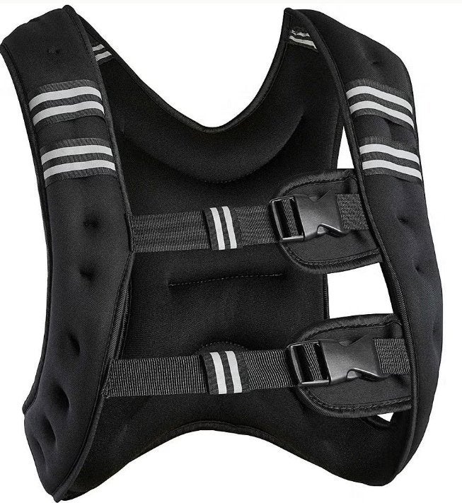 Gewichtsvest van 10 kg - weerbestendig trainingsvest, Ophalen of Verzenden, Nieuw, Rug, Kettlebell