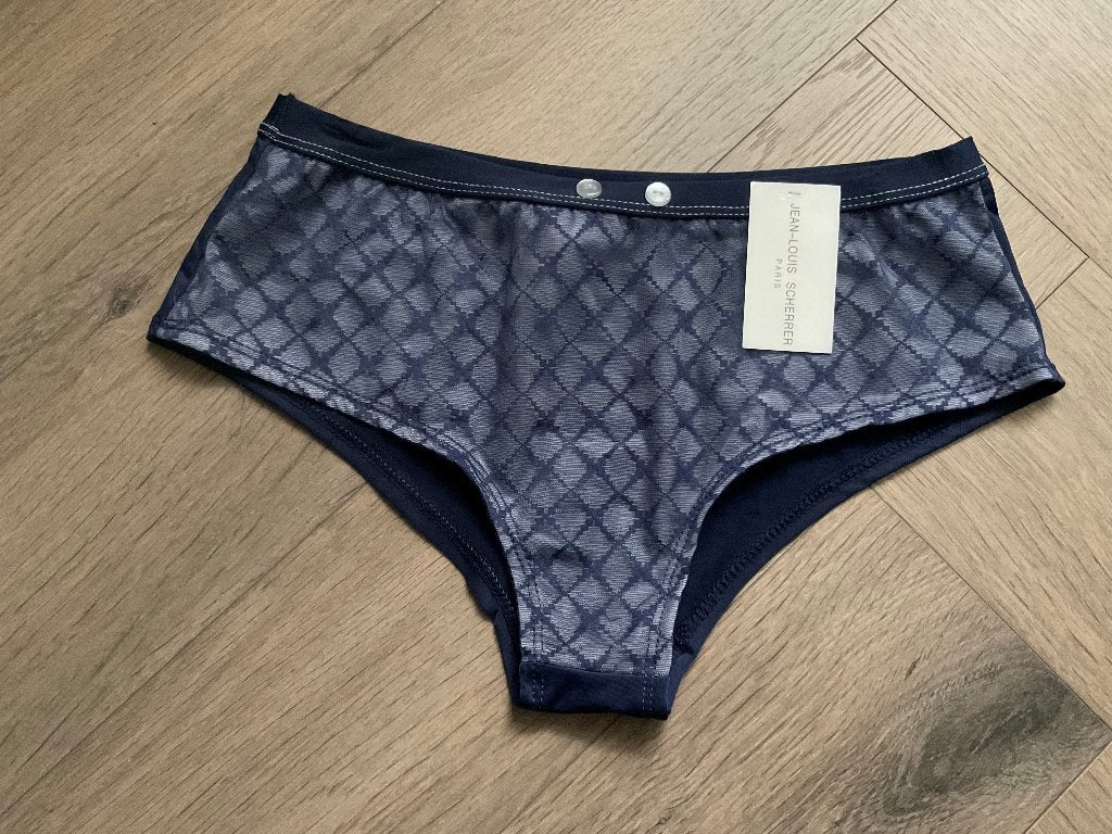 Nieuw - Jean-Louis Scherrer slip S, Jean Louis Scherrer, Ophalen of Verzenden, Blauw, Slip