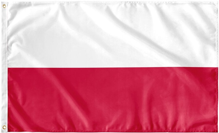 Poolse Vlag 100x150cm - Kwaliteitsvlag in verpakking, Diversen, Vlaggen en Wimpels, Ophalen of Verzenden, Nieuw
