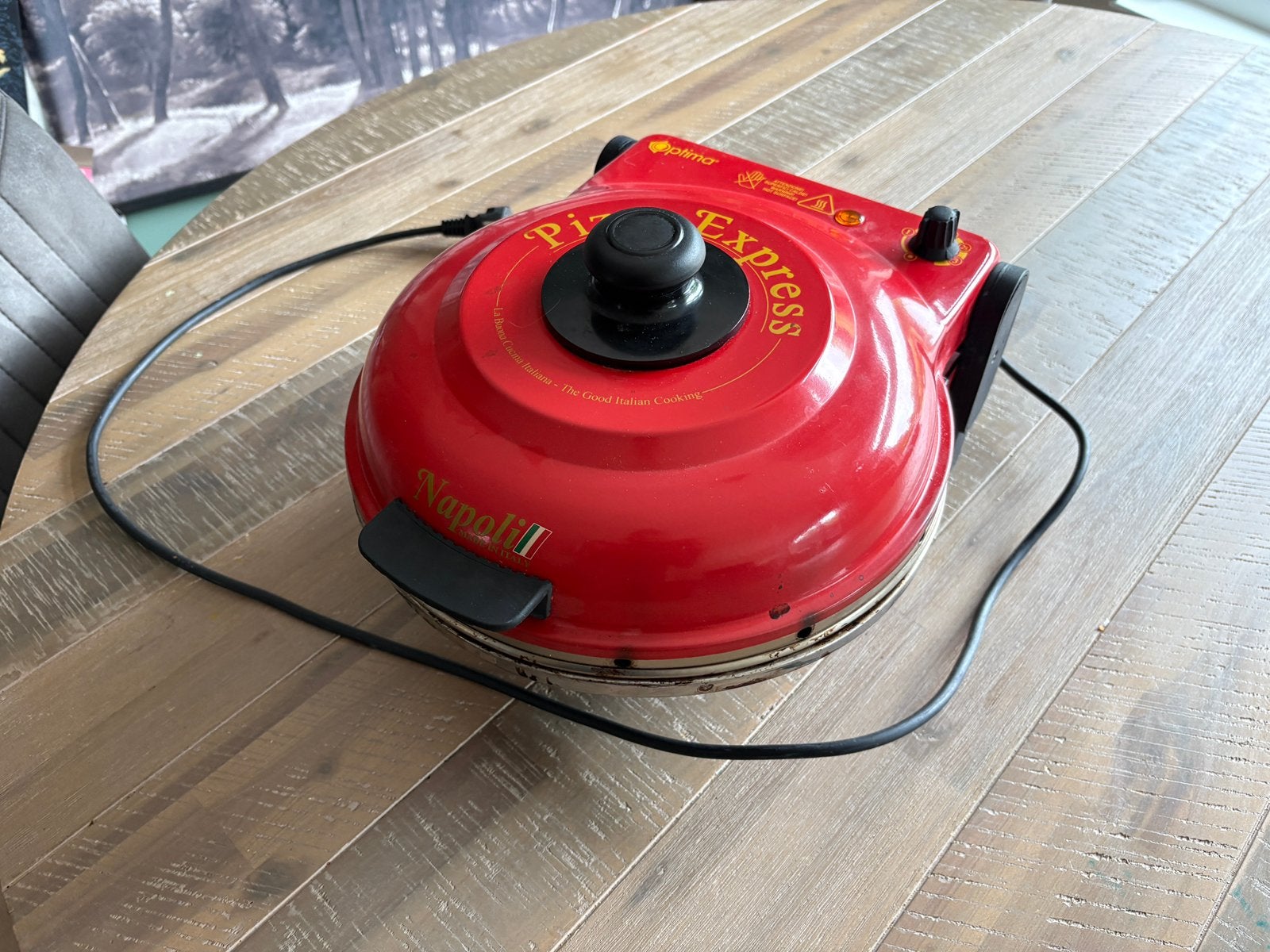Pizza oven Optima Napoli, Ophalen, Minder dan 45 cm, Minder dan 45 cm, Pizzaoven