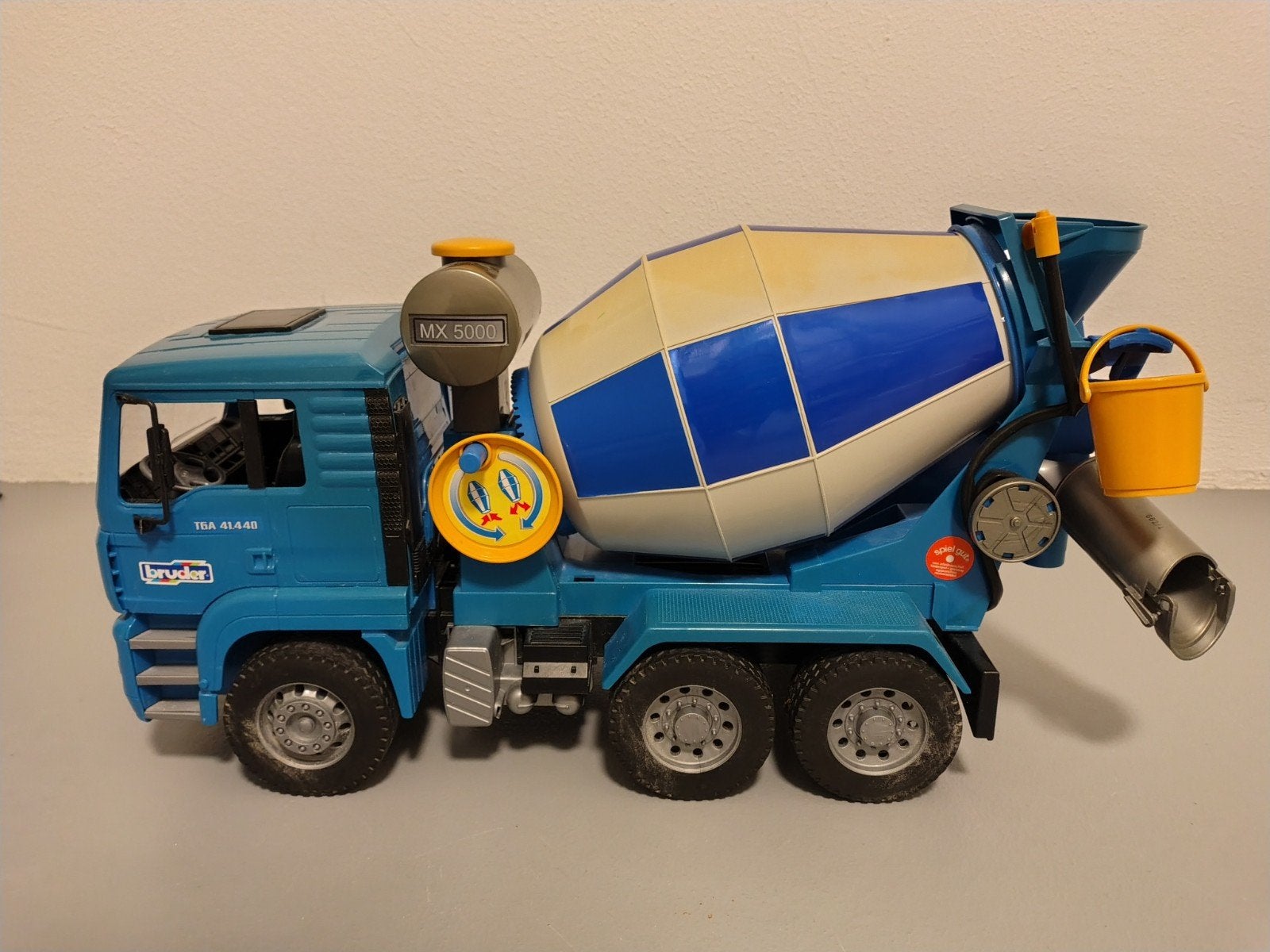 Bruder 02744 - MAN TGA Betonmixer /Cementmixer, Ophalen of Verzenden, Zo goed als nieuw