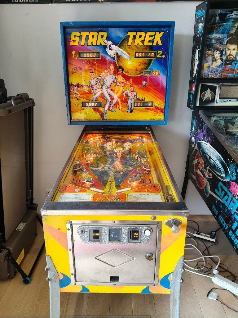 Flipperkast Star Trek Bally 1978, Ophalen, Gebruikt, Elektronisch, Bally