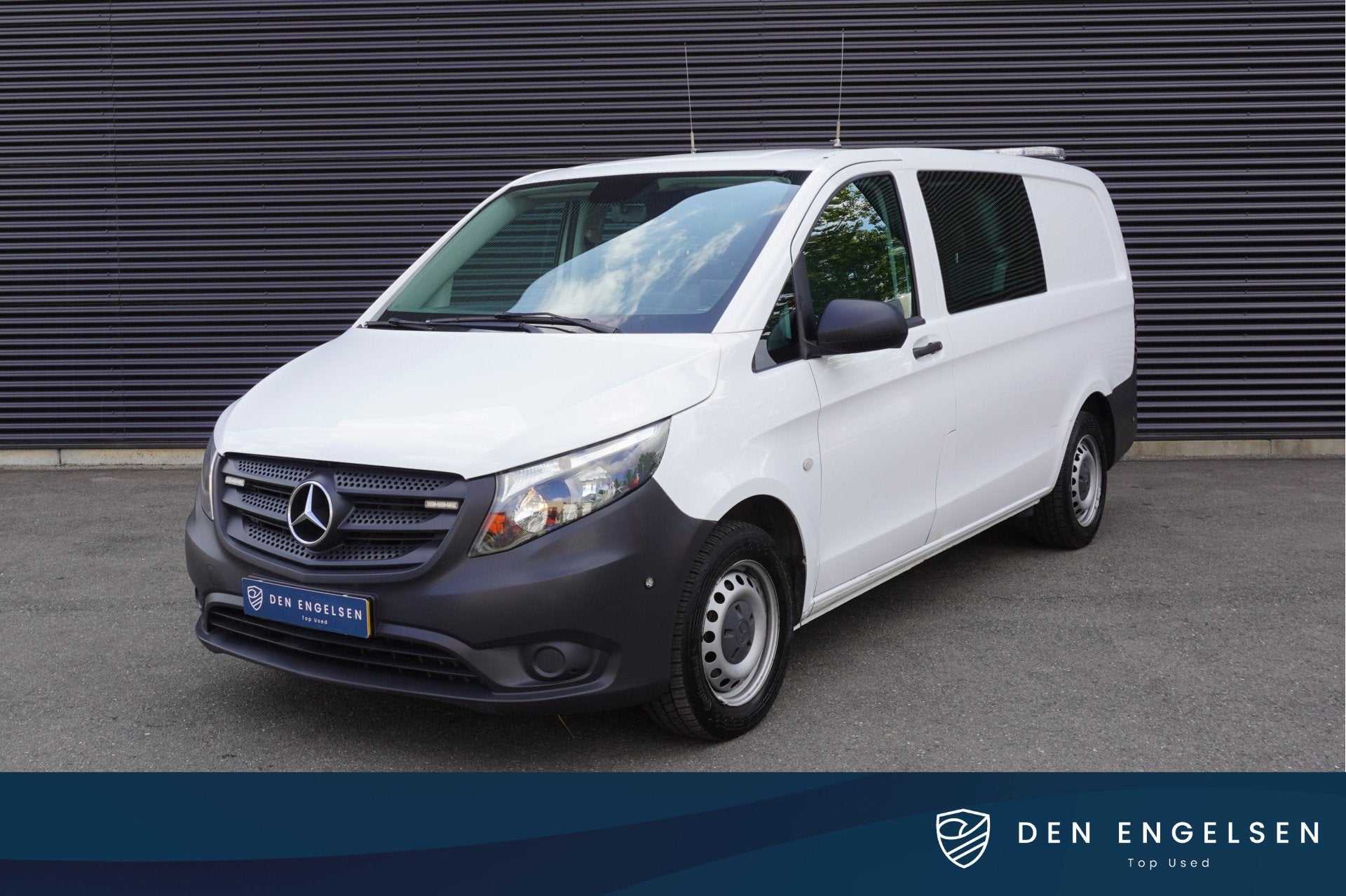 Mercedes-Benz Vito 140pk Automaat Euro6 Dubbele cabine 5 per, Auto's, Bestelauto's, Automaat, Gebruikt, Euro 6, 4 cilinders