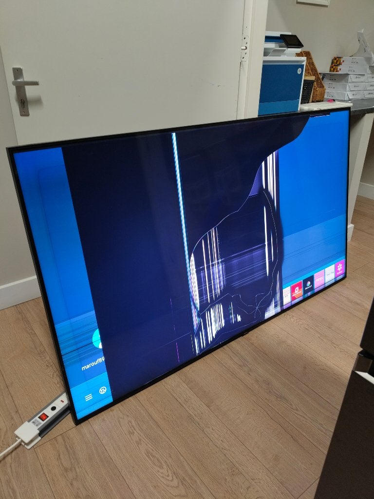 Samsung QE75Q70TAL – 75 inch QLED – Defect, Ophalen, QLED, 50 Hz, Samsung