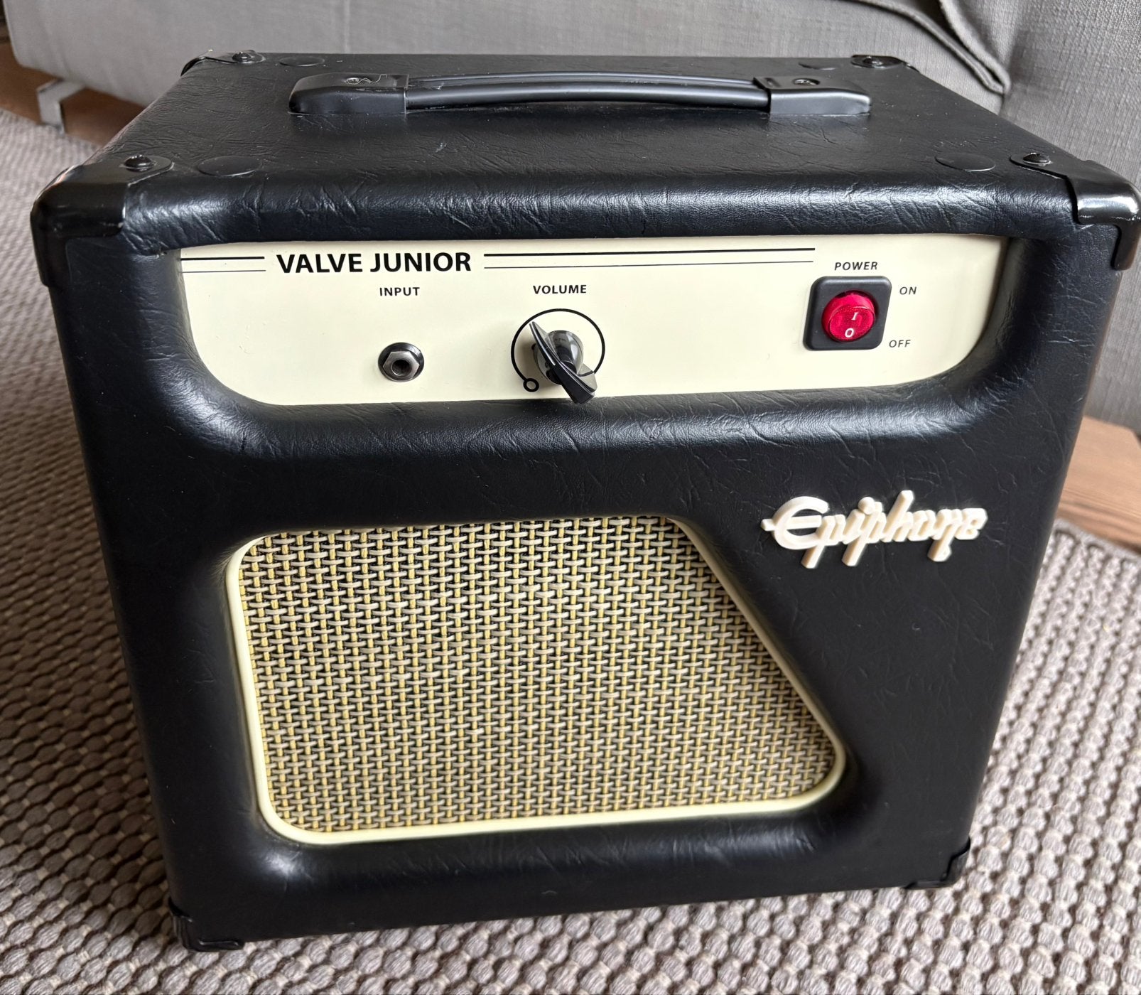 Buizenversterker Ephiphone valve junior, Ophalen, Zo goed als nieuw, Minder dan 50 watt
