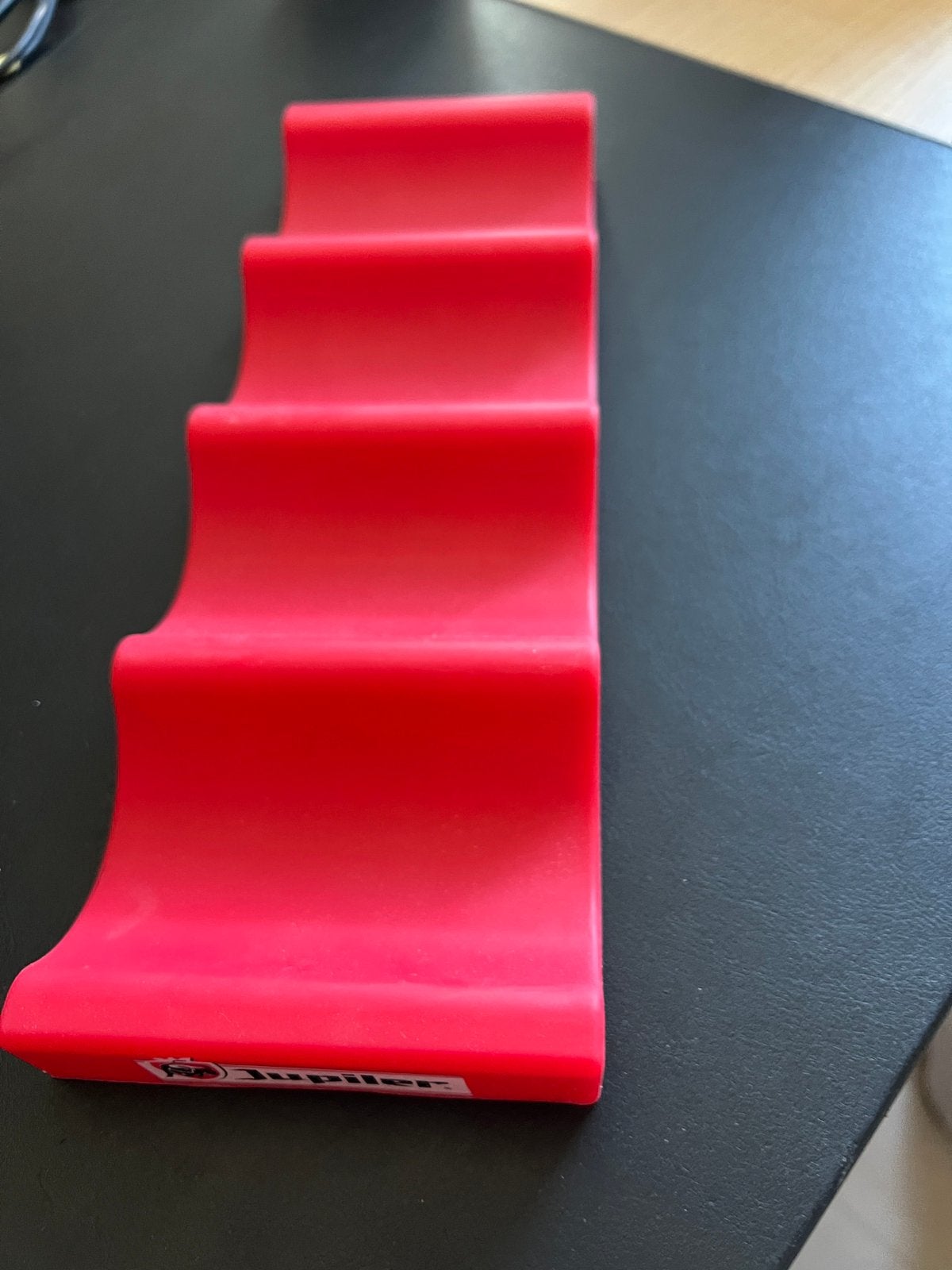 Jupiler inlegmal / flessenrek, Overige typen, Ophalen of Verzenden, Zo goed als nieuw, Rood