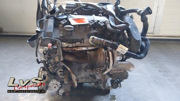 Motor van een Opel Astra, Gebruikt, -, -, Opel