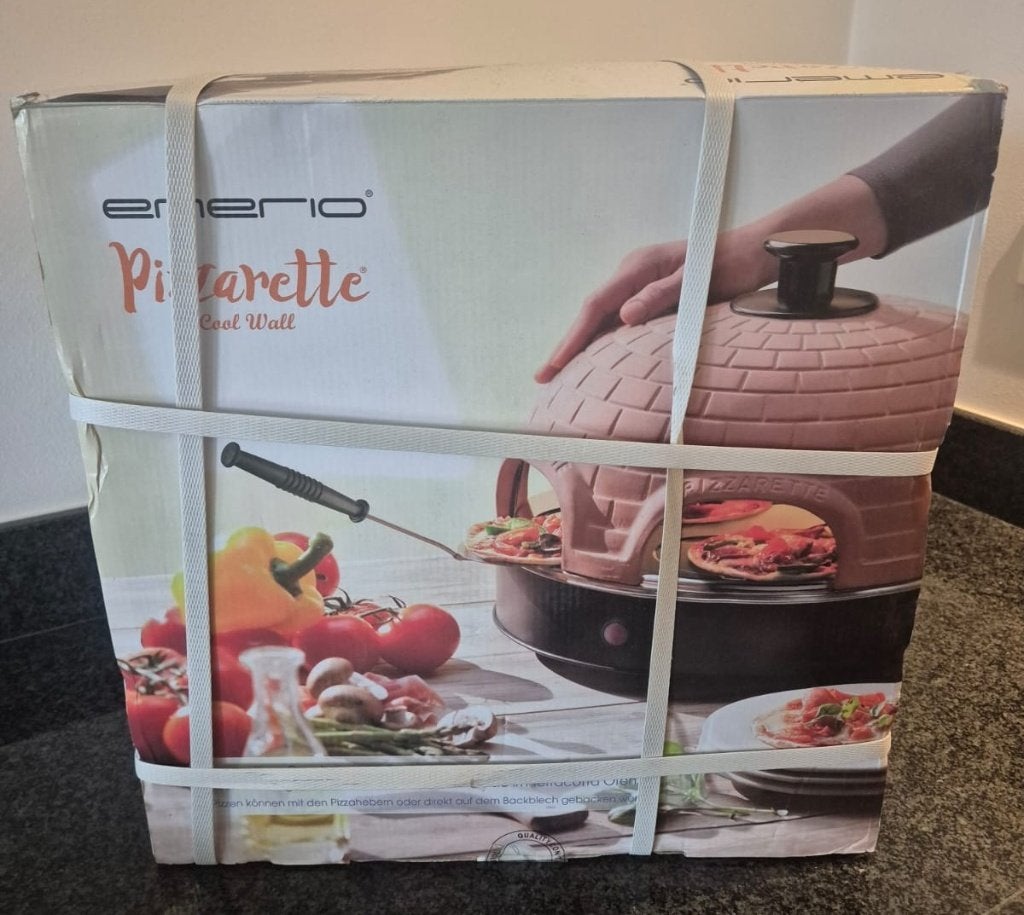Emerio Pizzarette 6-persoons Nieuw, Minder dan 45 cm, Overige merken, Minder dan 45 cm, Pizzaoven