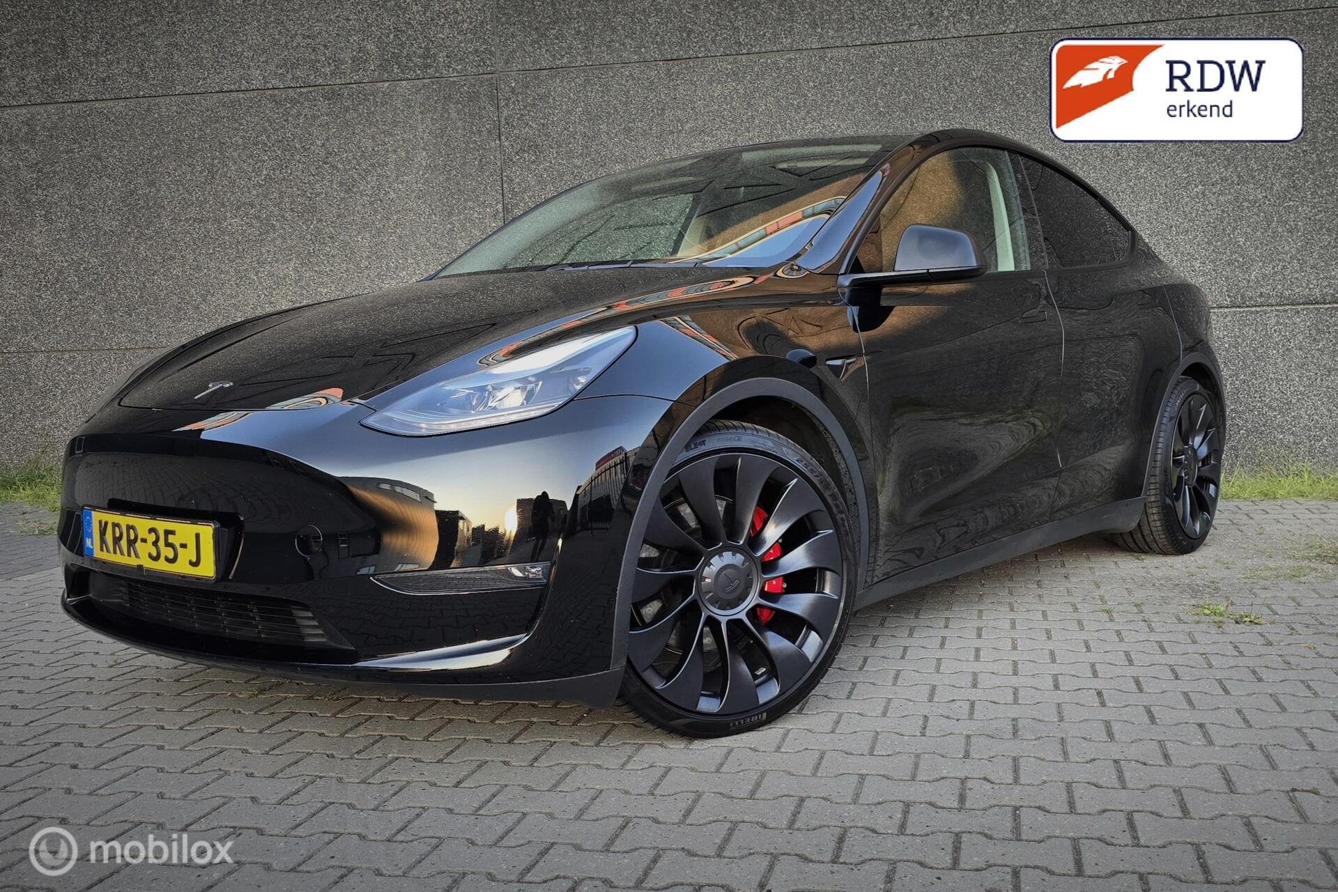 Tesla Model Y Performance AWD 75 kWh Autopilot|Premium audio, Auto's, Tesla, Automaat, Dealer onderhouden, 514 km, Gebruikt