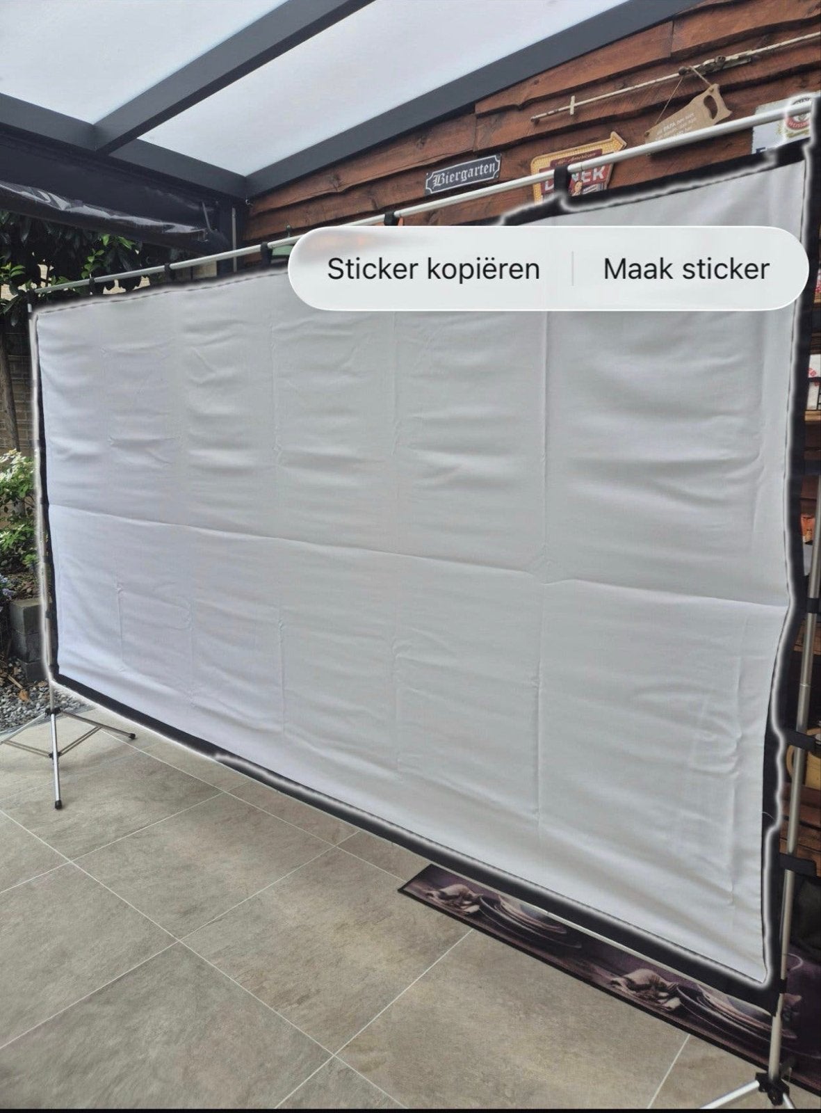 Lumina Projectiescherm 4K Full HD 3D - Binnen/Buiten, Audio, Tv en Foto, Projectieschermen, Ophalen of Verzenden, Nieuw