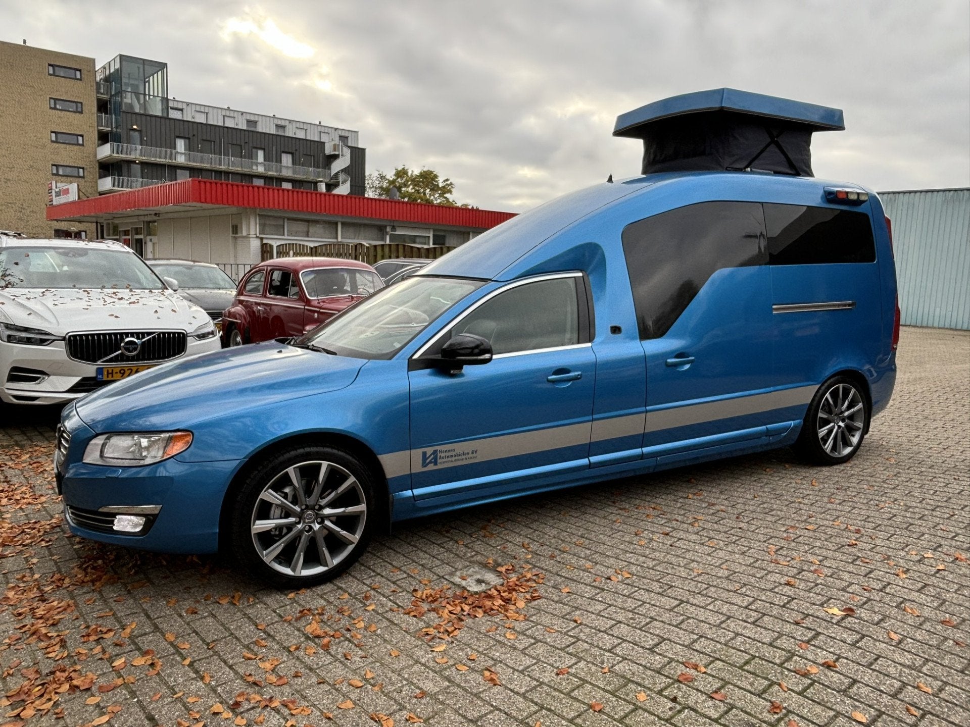 Volvo V70 NILSSON D5 275pk AWD Camper Kampeerauto (bj 2013), Euro 5, Gebruikt, Overige carrosserieën, 2212 kg