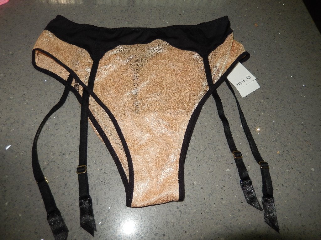 Slip met jarretel Marie Jo 38 Amman, Marie Jo, Verzenden, Zwart, Slip