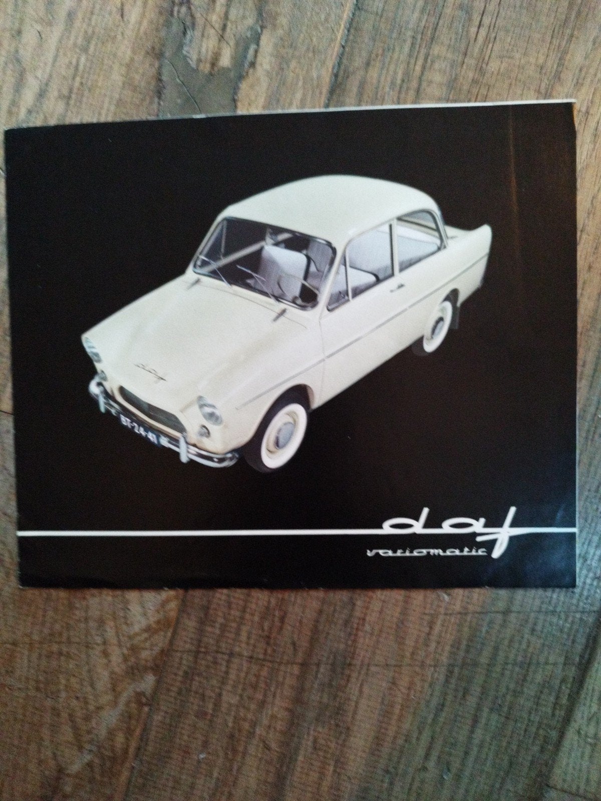 DAF Variomatic folder uit 1961 - NL150-80, Ophalen of Verzenden, Zo goed als nieuw, Overige merken, DAF