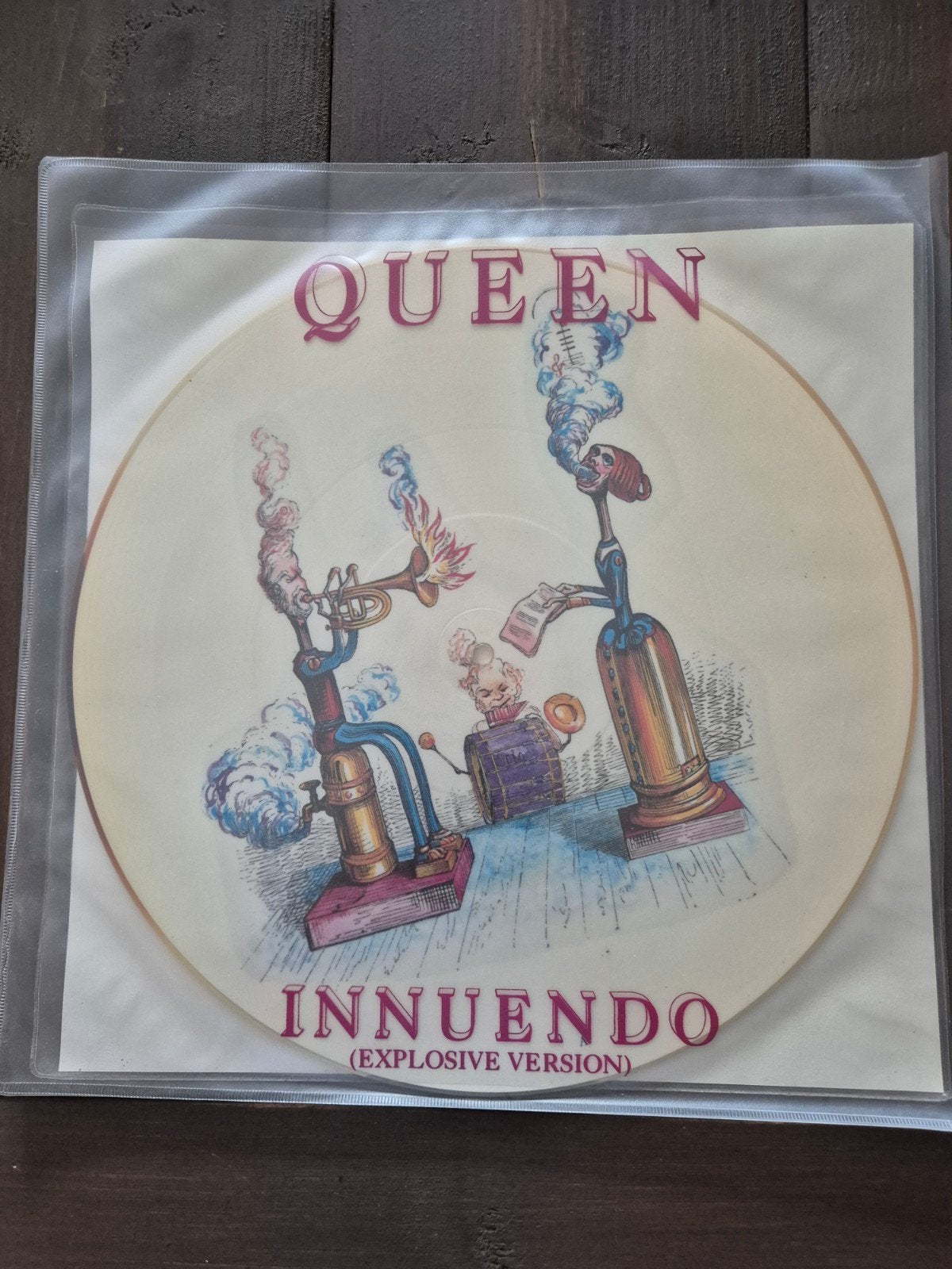 QUEEN. INNUENDO  explosive version, Cd's en Dvd's, Ophalen, LP, Zo goed als nieuw, 12 inch