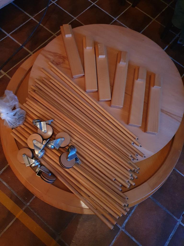 Ronde Bopita box, Kinderen en Baby's, Boxen, Ophalen, Gebruikt, Rond, In hoogte verstelbaar