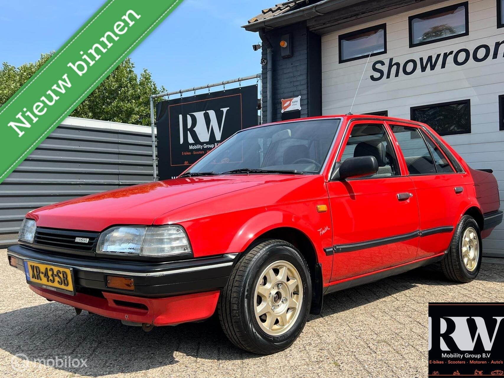 Mazda 323 1.3i Comfort *UNIEKE AUTO*APK TOT 06-2028*, Auto's, Voorwielaandrijving, Gebruikt, 4 cilinders, 905 kg