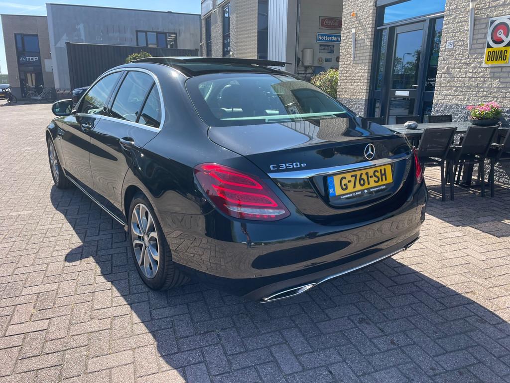 Mercedes-Benz C-klasse 350 e- panodak-360cam-nav, Automaat, Achterwielaandrijving, Gebruikt, Euro 6