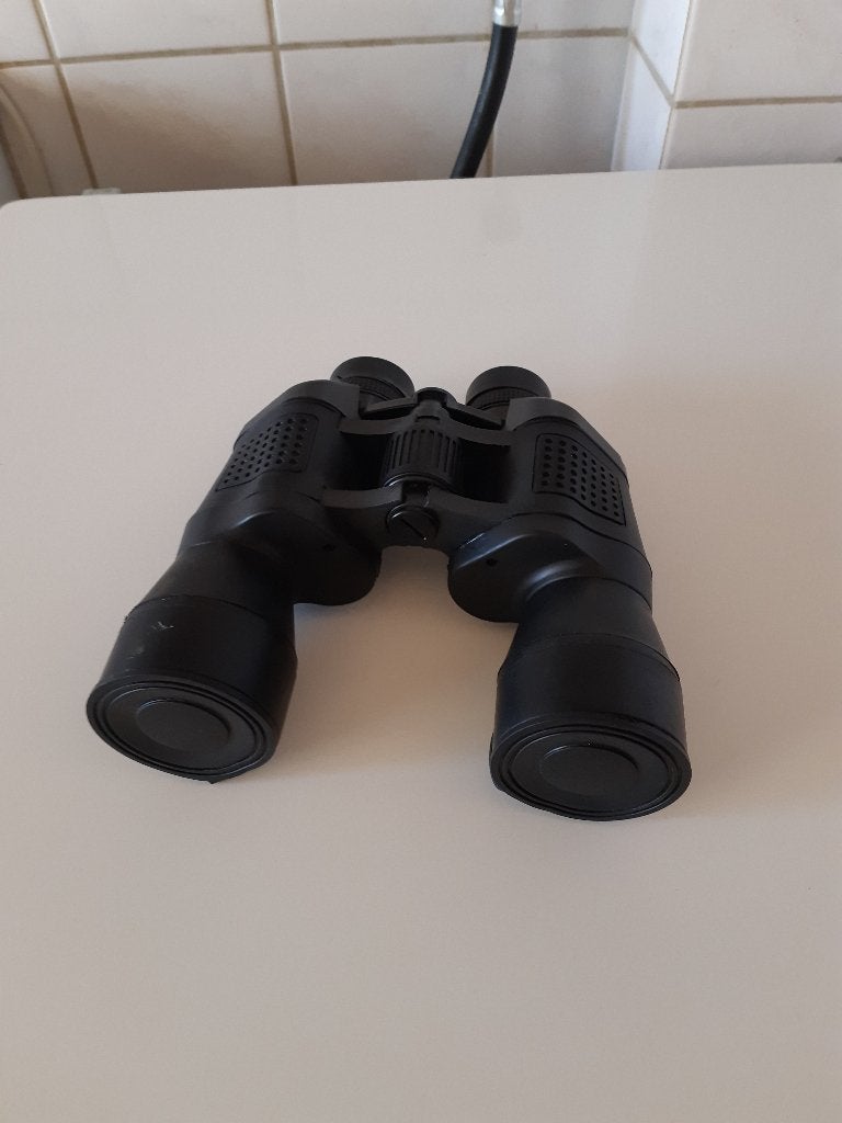 Verrekijker 10x50 – Zwart – Goede grip (Merkloos), Ophalen of Verzenden, Gebruikt, 8 tot 12x, Overige typen