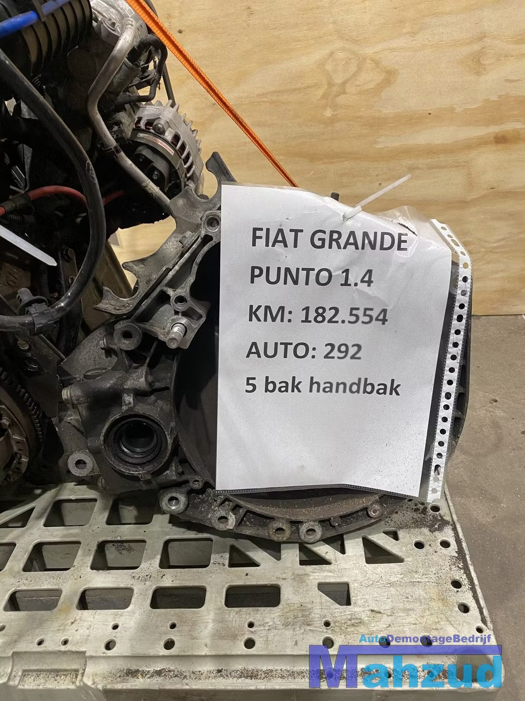 FIAT GRANDE PUNTO 199 500 panda 1.4 Versnellingsbak gearbox, Auto-onderdelen, Transmissie en Toebehoren, Gebruikt, Stellantis Europe S.p.A.