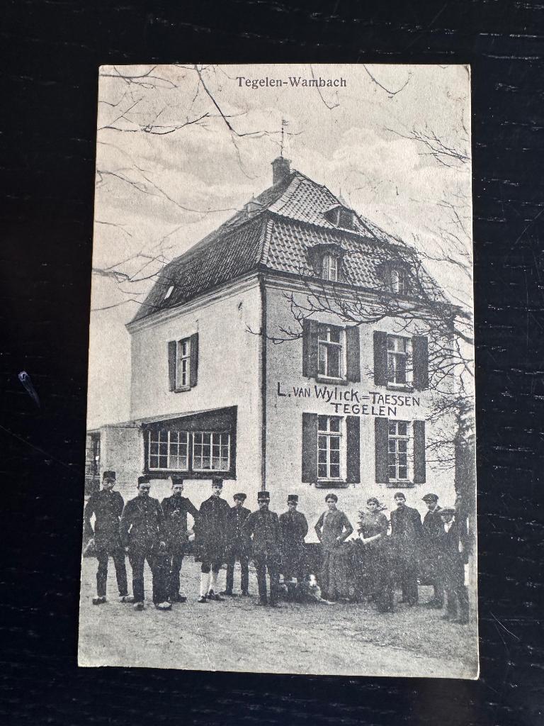 Tegelen-Wambach mobilisatie WO 1, Verzenden, Voor 1920, Gelopen, Limburg