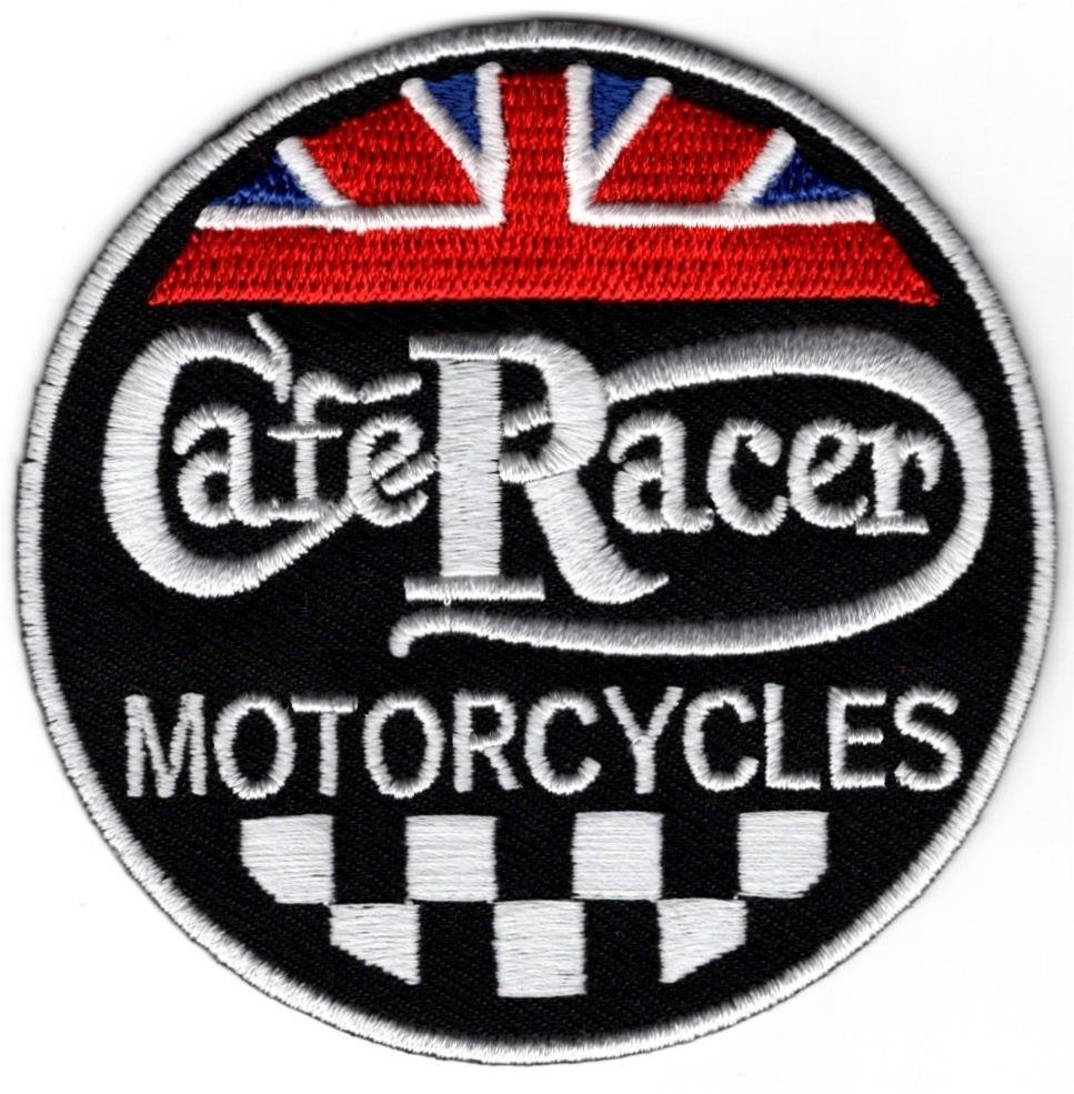 Cafe Racer Motorcycles patch embleem #10, Verzenden