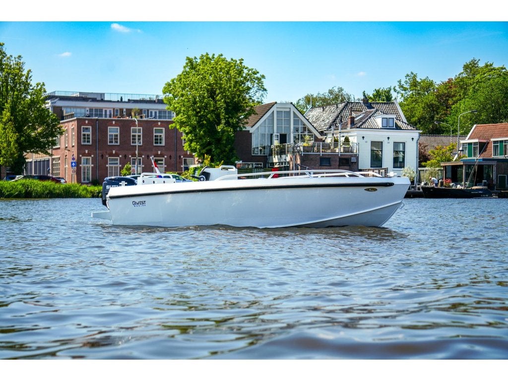 Demo aanbieding: Qwest S535 Wit gecoat + 60PK Suzuki, Niet ingevuld, Overige merken, Niet ingevuld, 2 m