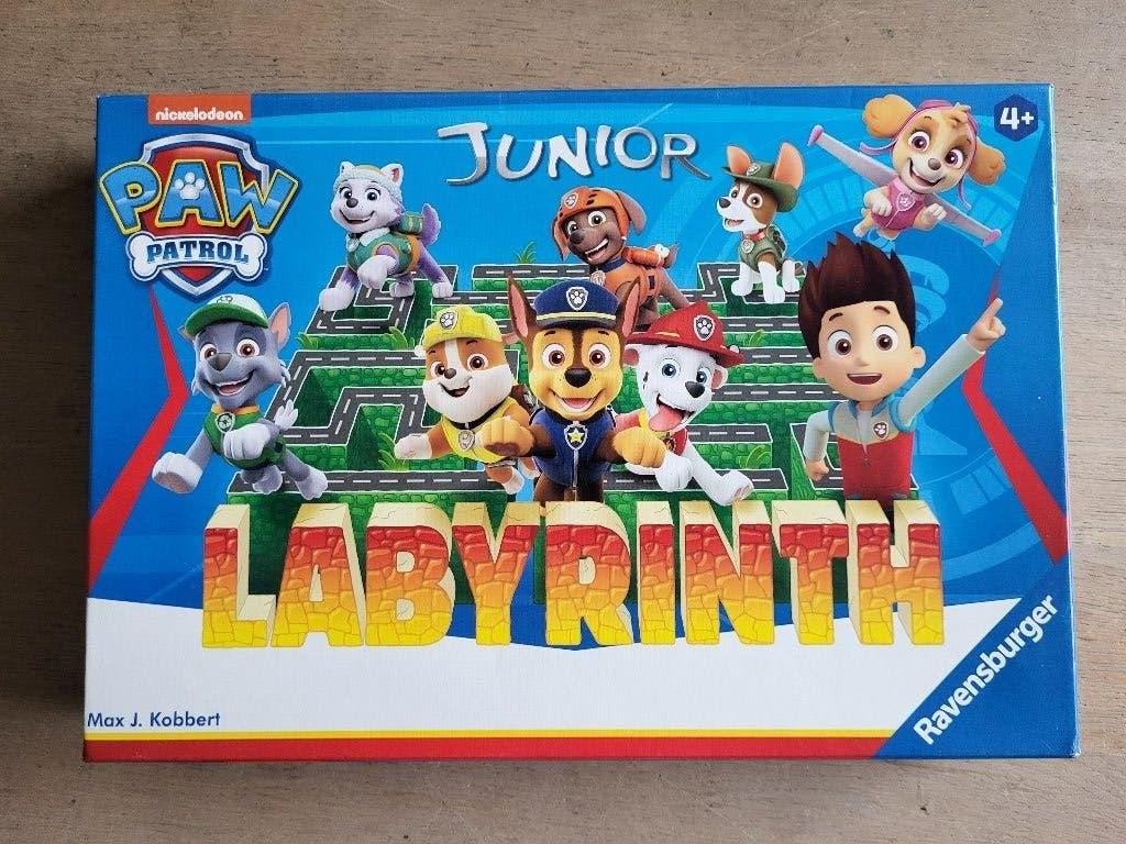 Paw Patrol Junior Labyrinth bordspel Ravensburger, Een of twee spelers, Ophalen of Verzenden, Zo goed als nieuw, Ravensburger