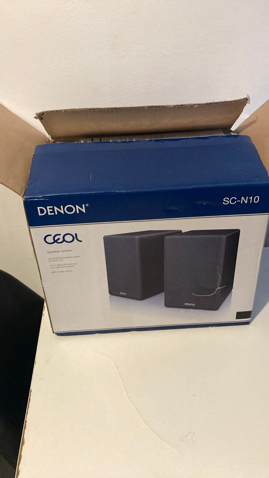 Denon SC-N10 CEOL Speaker Systeem - Nieuw in Doos, Ophalen, Inclusief kabels, Nieuw, 60 tot 120 watt