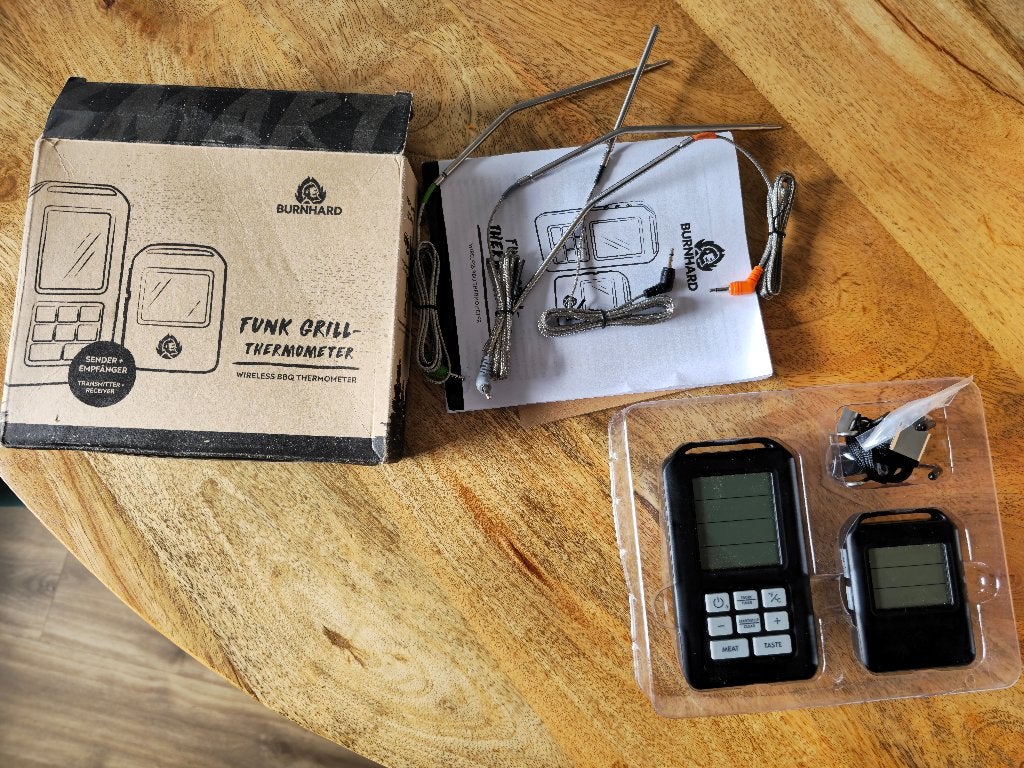 Grill thermometer 4 sensoren, Ophalen of Verzenden, Nieuw, Burnhard