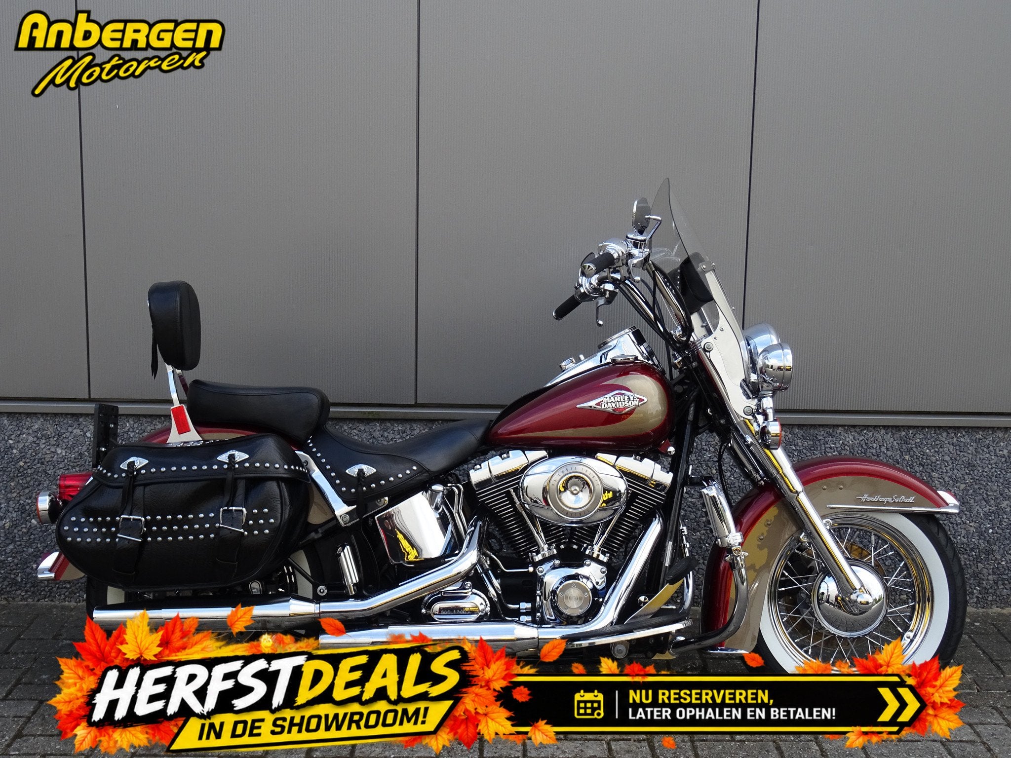 Harley-Davidson FLSTCI HERITAGE CLASSIC (bj 2009), Chopper, 1449 cc, Gebruikt, Bedrijf
