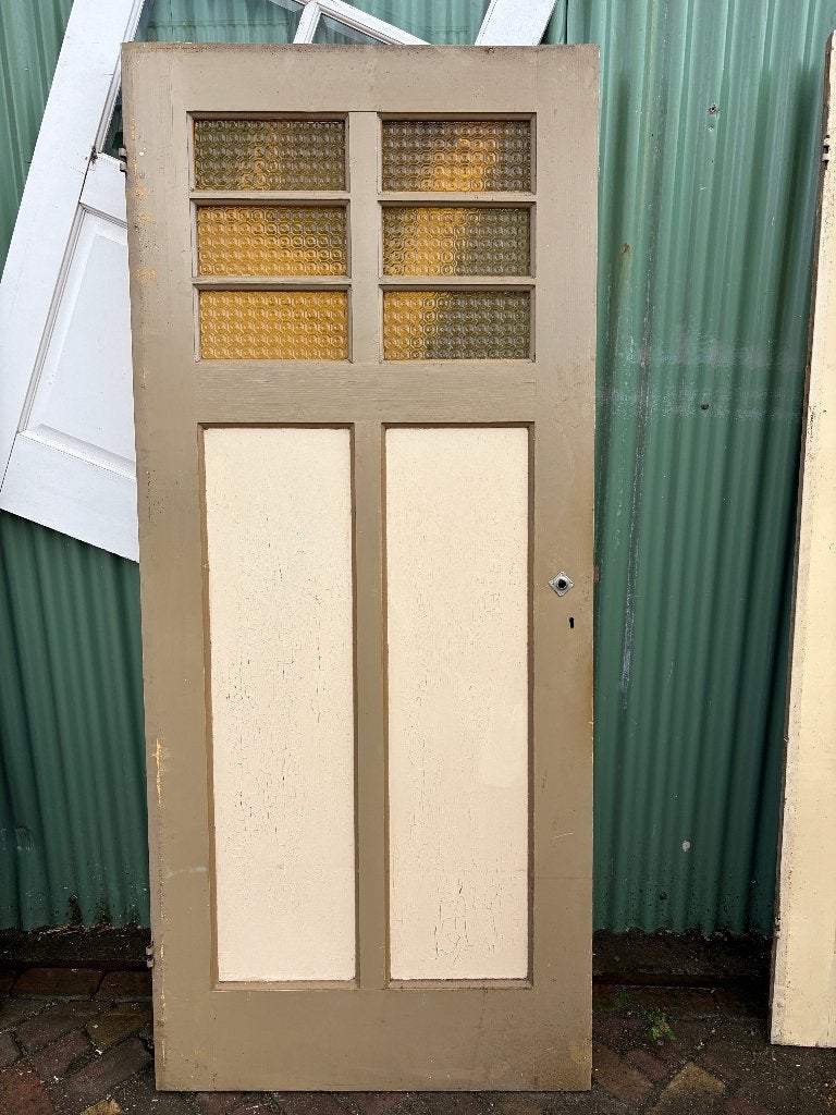 Oude deuren antiek binnen deur ( 020 ), Ophalen, Gebruikt, 80 tot 100 cm, Binnendeur