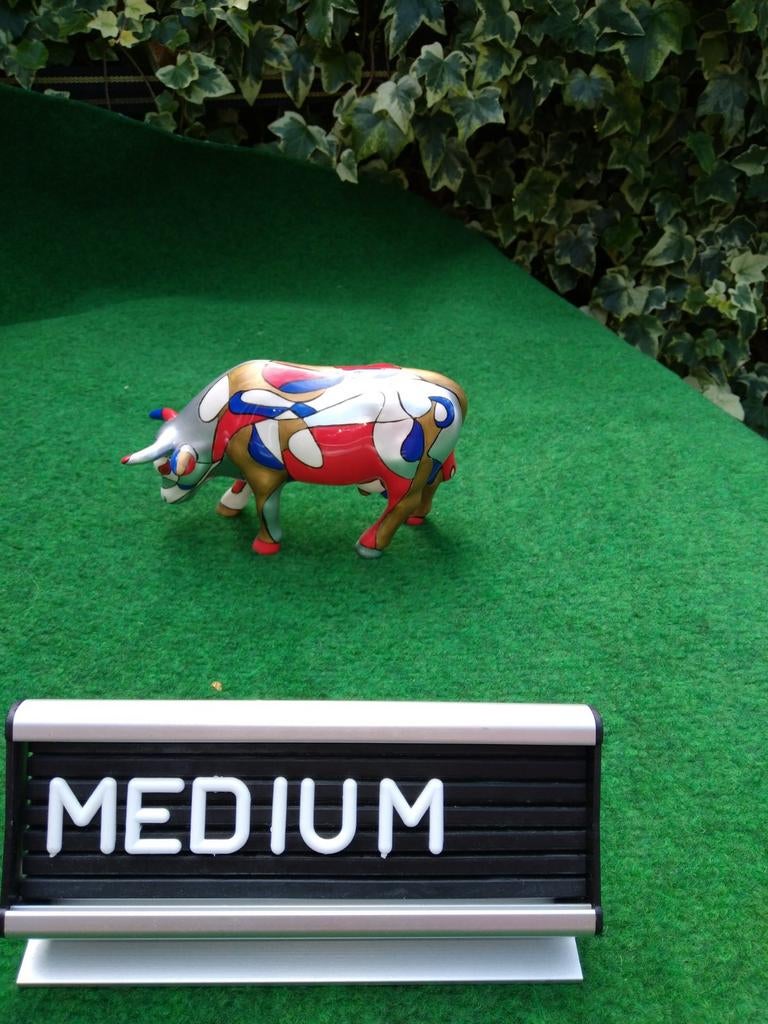 Cow Parade Koe "Amoorica" MEDIUM, Ophalen of Verzenden, Zo goed als nieuw, Dier