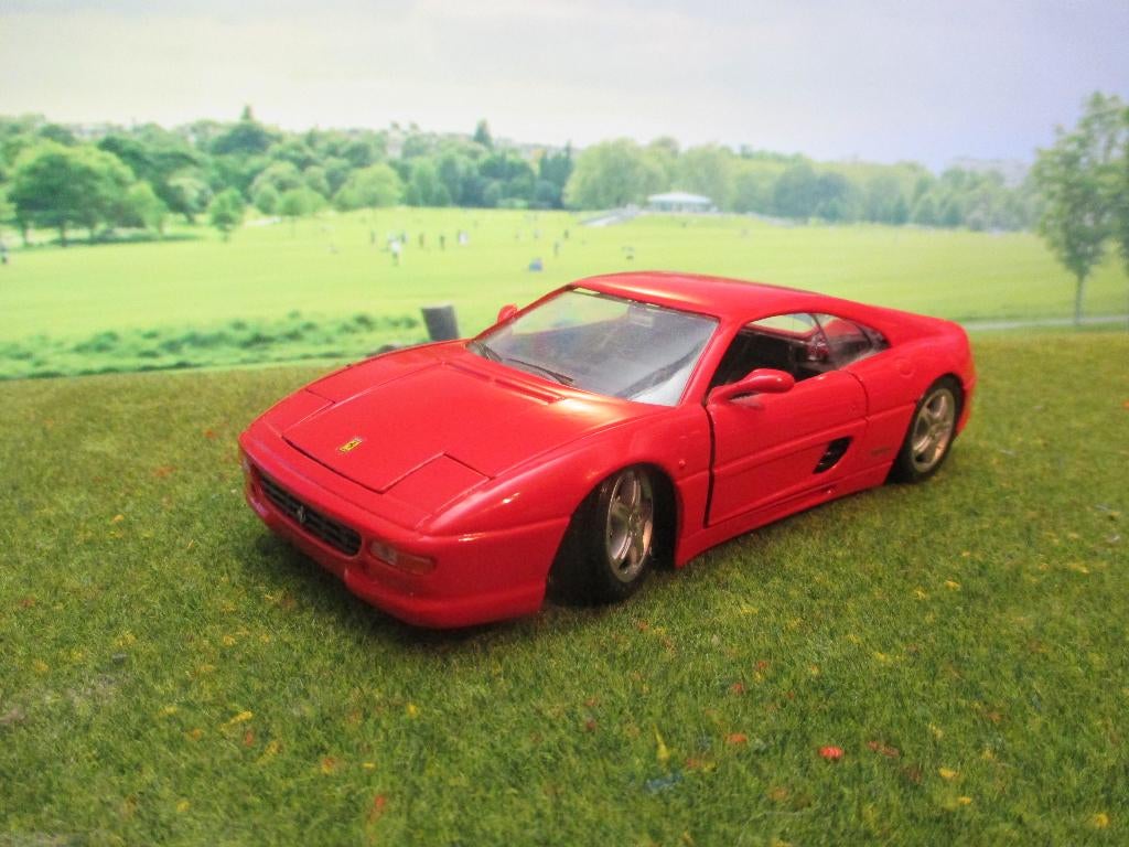 1:24 Ferrari F355 GTB - Maisto, Hobby en Vrije tijd, Modelauto's | 1:24, Ophalen of Verzenden, Zo goed als nieuw, Maisto
