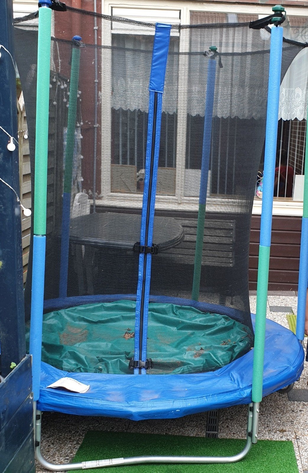 trampoline, Ophalen, Zo goed als nieuw