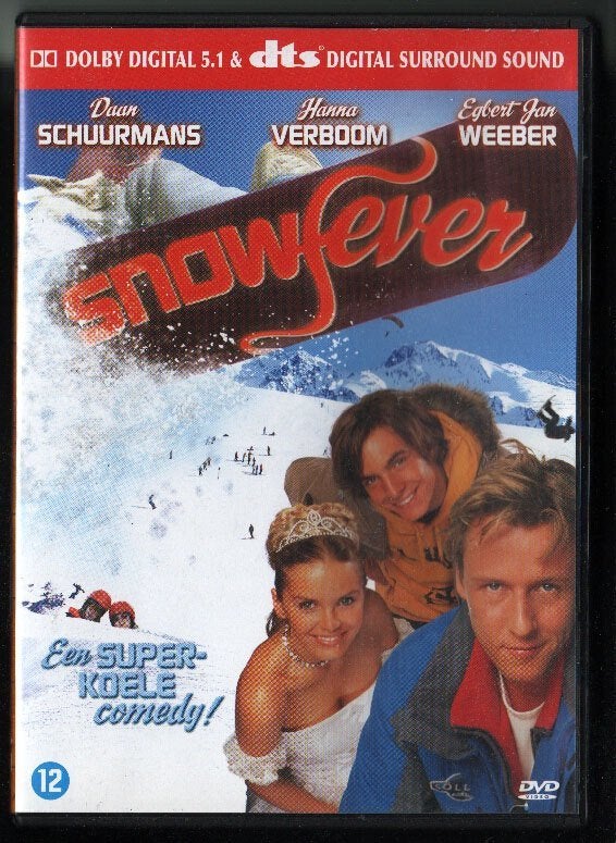 Snowfever. DVD. NL audio!, Gebruikt, Inclusief doosje, Overige genres, Engels