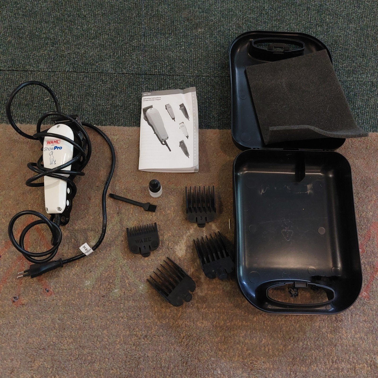 Wahl Showpro hondentrimmer, Ophalen
