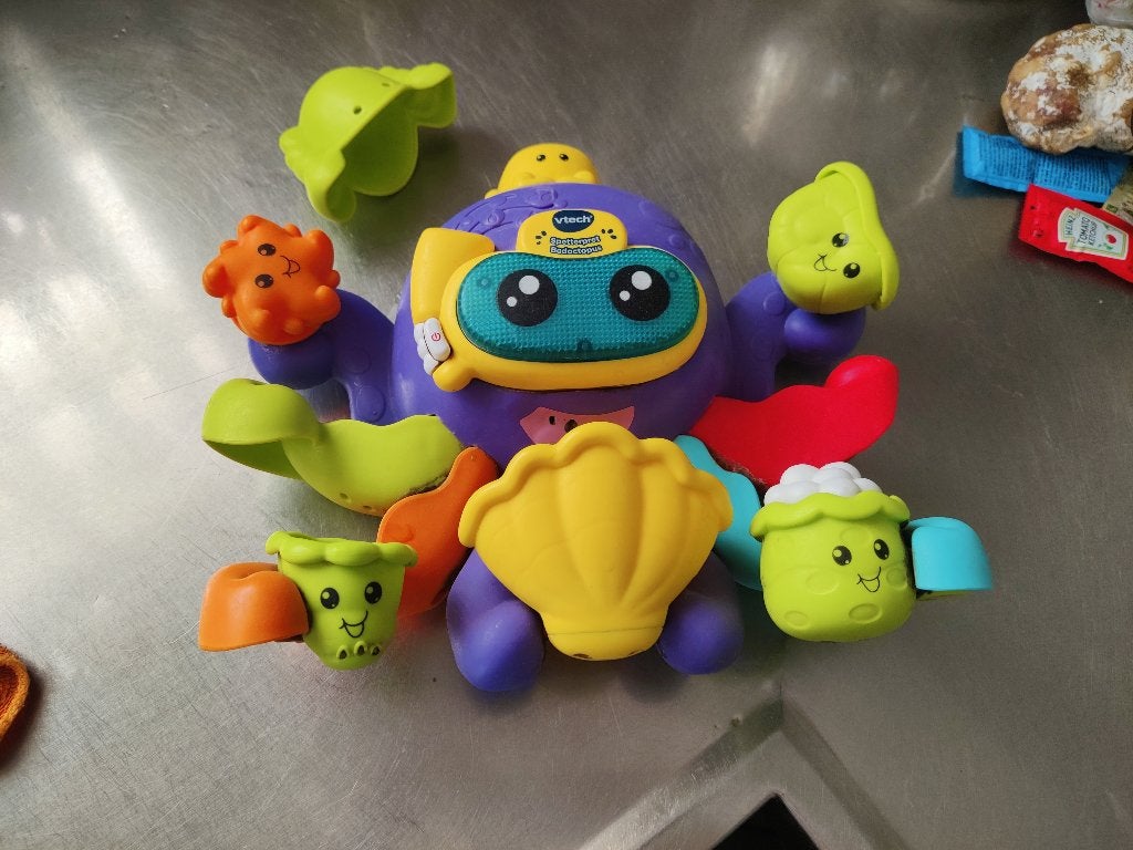 Badoctopus vtech met geluid, Ophalen, Gebruikt, 6 maanden tot 2 jaar