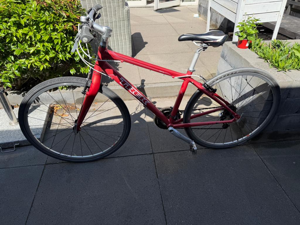 Trek 7.5 FX dames hybride/fitness/race/sportfiets 17inch, Fietsen en Brommers, Fietsen | Dames | Sportfietsen en Toerfietsen, 28 inch