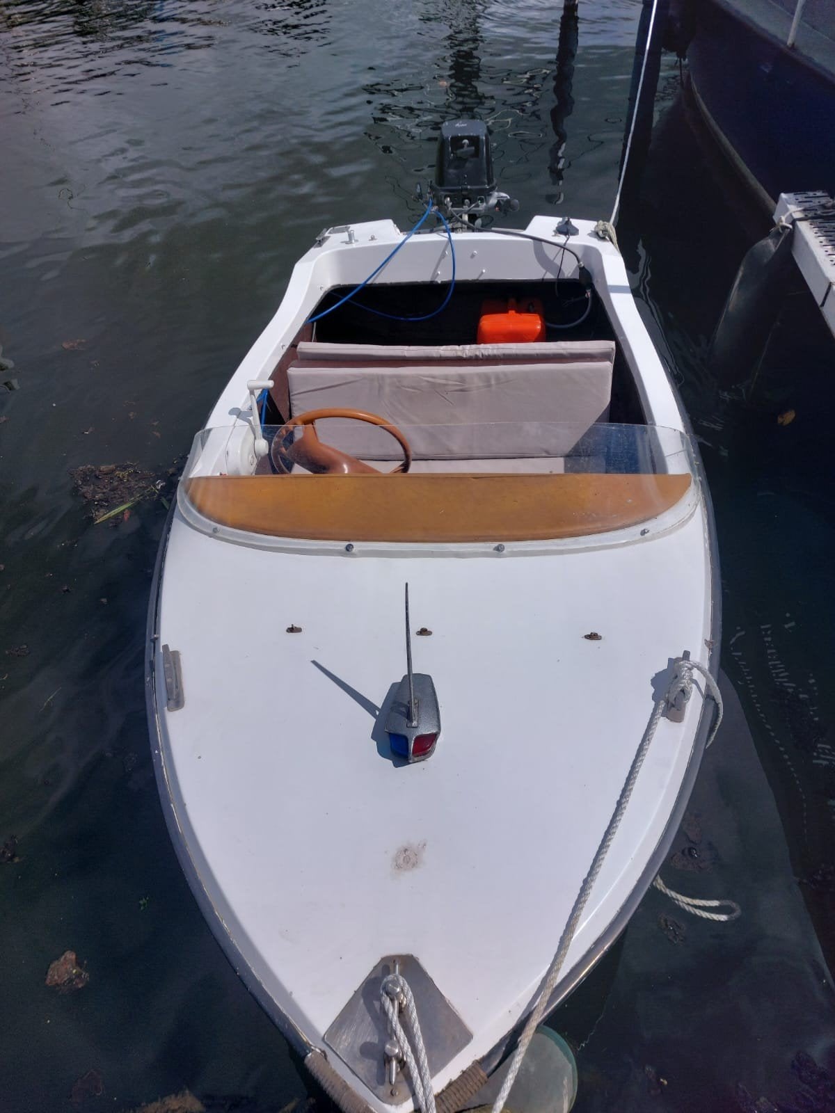 Bootje met motor 6pk suzuki en optionele trailer, Ophalen, Gebruikt, Met afstandsbediening, 6 pk