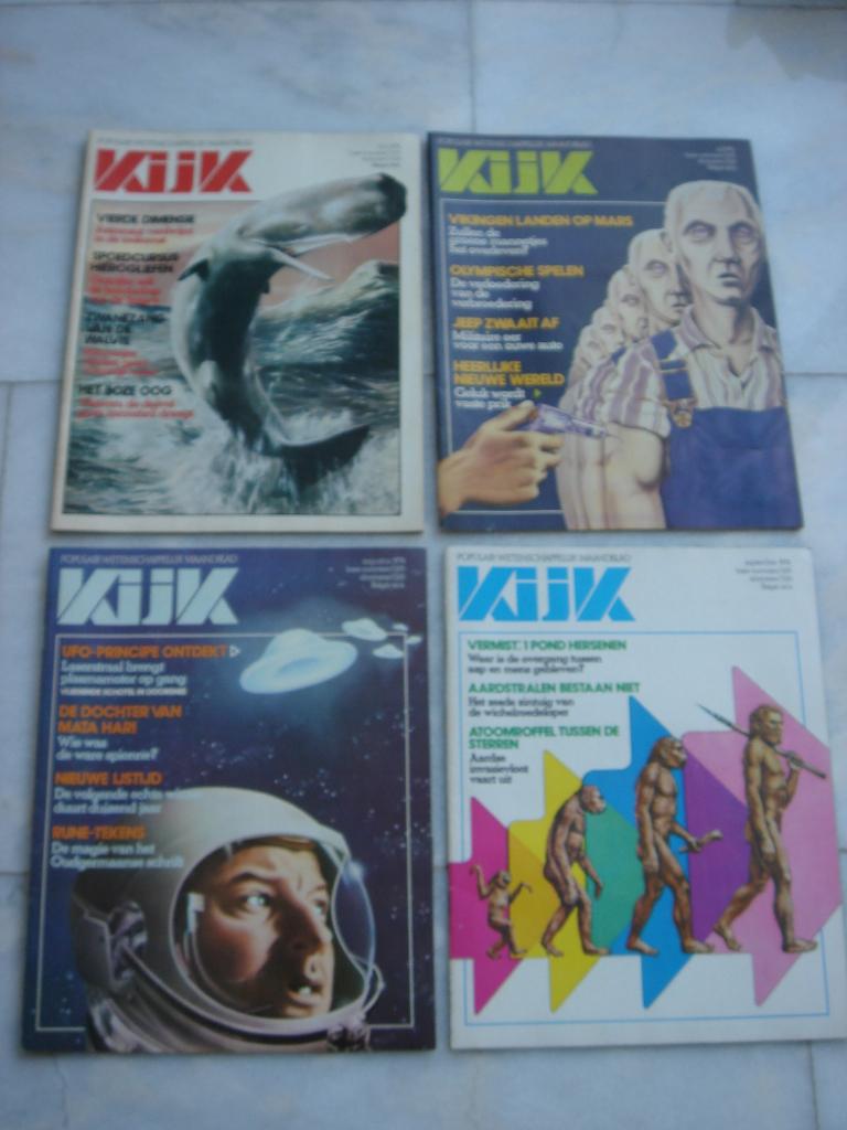 KIJK Wetenschappelijk Maandblad  7 nrs 1976   , Ophalen of Verzenden, Gelezen, Overige wetenschappen