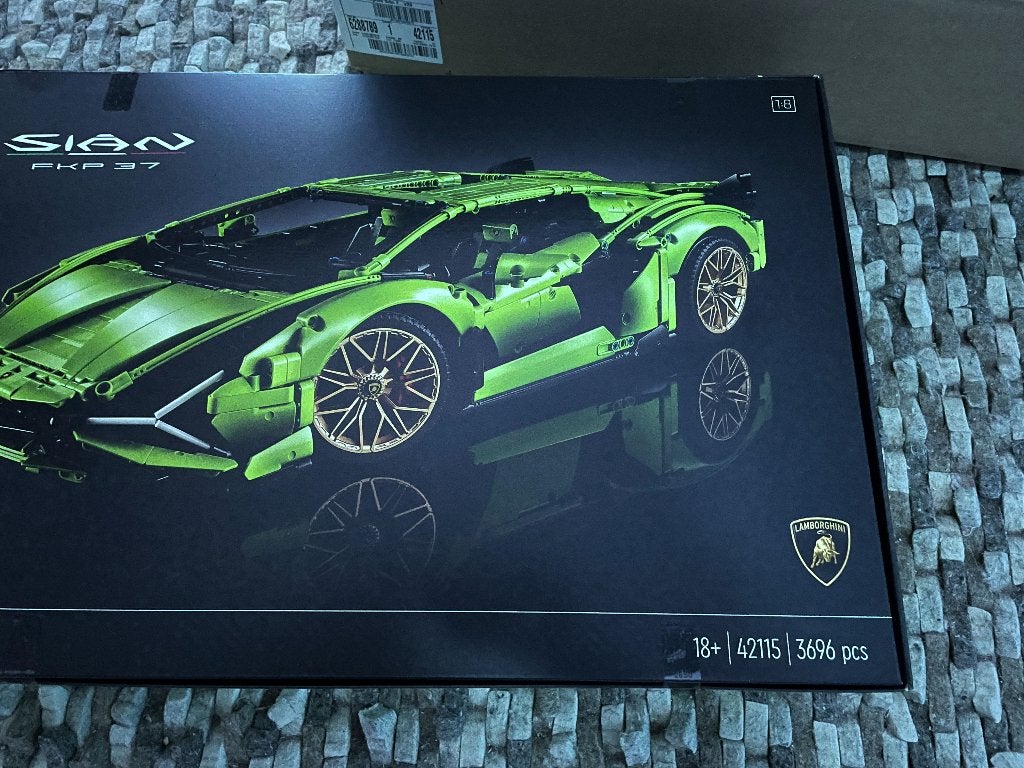 LEGO Technic Lamborghini Sián FKP 37 (42115) in omdoos, Lego, Nieuw, Ophalen of Verzenden, Technic