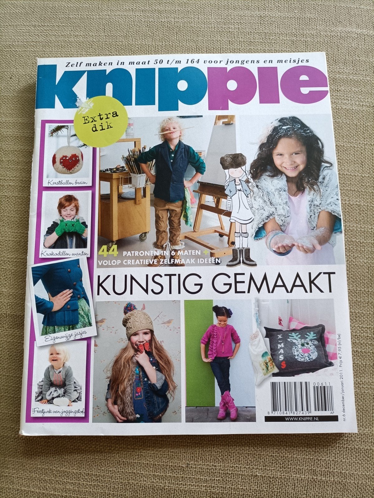 Knippie december/januari 2011, Hobby en Vrije tijd, Kledingpatronen, Ophalen of Verzenden, Nieuw, Kind, Knippie