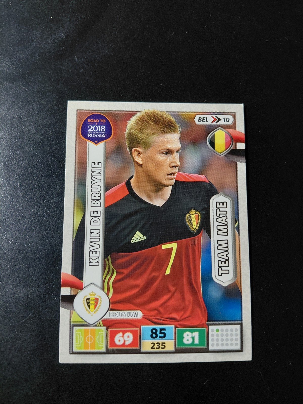 Kevin de bruyne (belgie) panini wk 2018, Verzenden, Nieuw, Buitenlandse clubs, Poster, Plaatje of Sticker